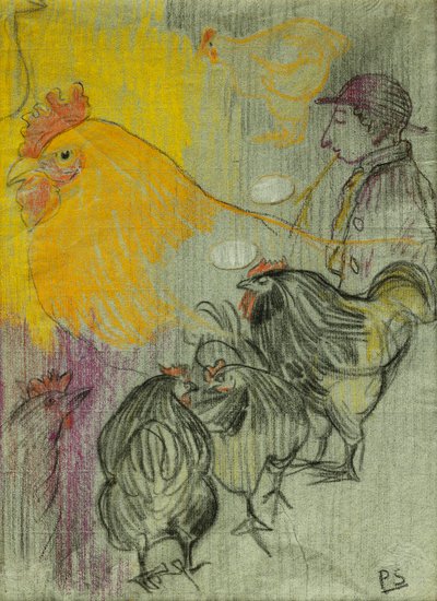Hühner von Paul Sérusier