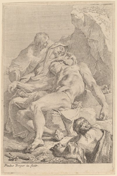 Pietà von Paul Troger