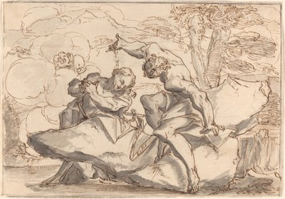 Die Taufe Christi von Paul Troger