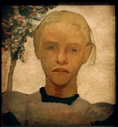 Mädchenkopf von Paula Modersohn Becker