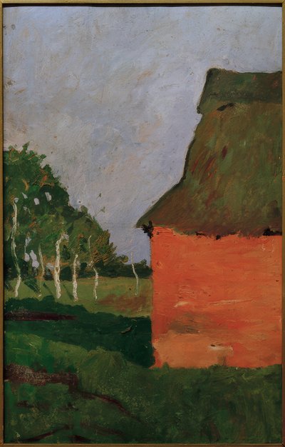 Rotes Haus von Paula Modersohn Becker