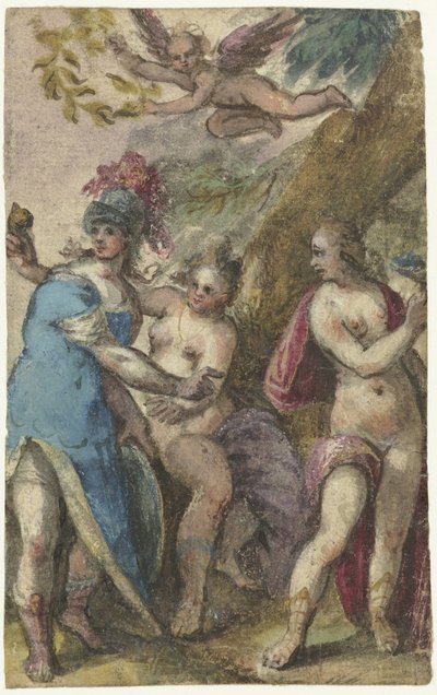 Das Urteil des Paris von Paulus van Wtewael (possibly)