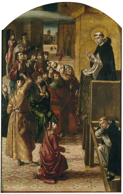 Das Wunder der Wolke, 1493-1499 von Pedro Berruguete