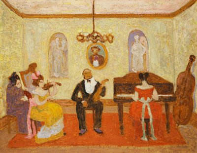Warten auf den Eingang von Pedro Figari