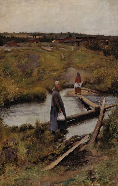 Die Abkürzung, 1892 von Pekka Halonen