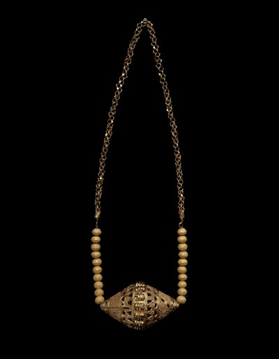 Halskette, ca. 1900 von People Fulani
