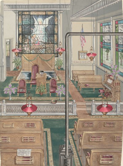 Baptistenkirche, 1901 von Perkins Harnly
