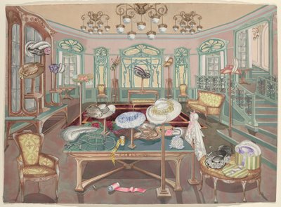 Hutladen, 1905 von Perkins Harnly