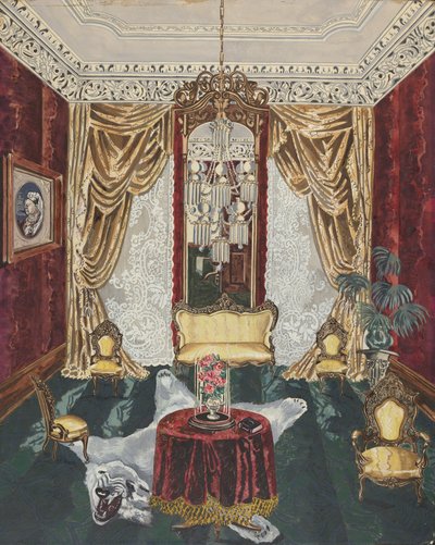 Stadthaus-Salon, 1869 von Perkins Harnly