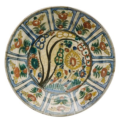 "Kubachi" Schale von Persian School
