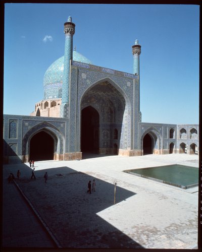 Ansicht der Königlichen Moschee von Persian School