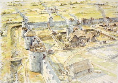 Portchester Castle von Peter Dunn