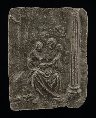 Nächstenliebe, 1540-1545 von Peter Flötner