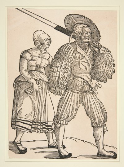 Soldat und Ehefrau von Peter Flötner