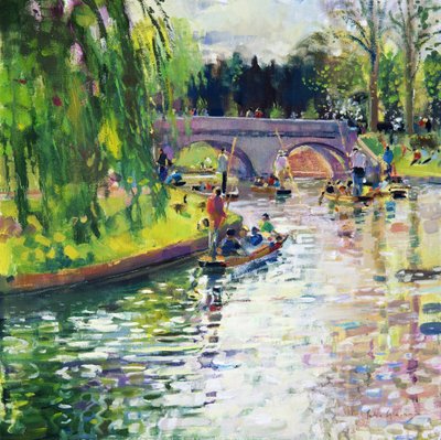 Schöner grüner Sommer, 1997 von Peter Graham (Contemporary)