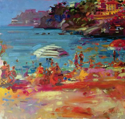 Küste von Monaco, 2000 von Peter Graham (Contemporary)