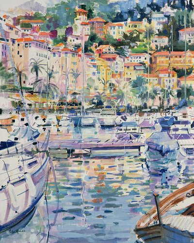 Riviera Yachten, 1996 von Peter Graham (Contemporary)