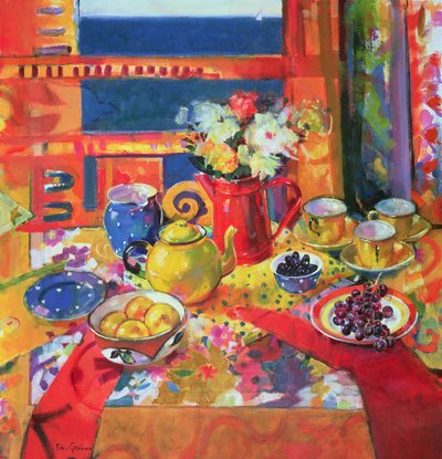 Fenster nach Cannes von Peter Graham (Contemporary)