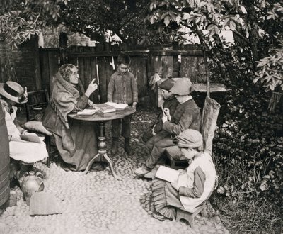 Eine Dameschule, 1887 von Peter Henry Emerson