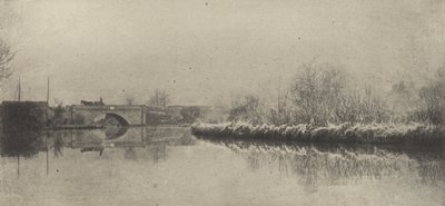 Ein frostiger Morgen in Coltishall von Peter Henry Emerson