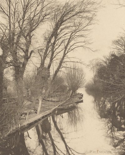 Crusoes Insel - Fluss Granta von Peter Henry Emerson