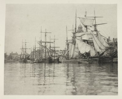 Hafen von Great Yarmouth von Peter Henry Emerson