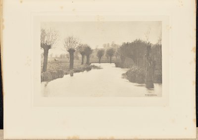 Mündung des Flusses Ash von Peter Henry Emerson