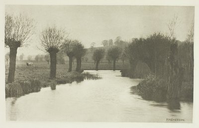 Mündung des Flusses Ash von Peter Henry Emerson