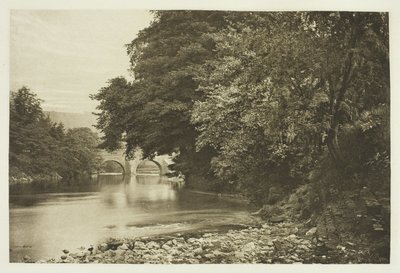 Rowsley-Brücke am Derwent von Peter Henry Emerson