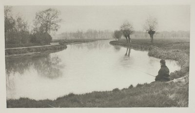 Der Schwarze Teich, in der Nähe von Hoddesdon von Peter Henry Emerson