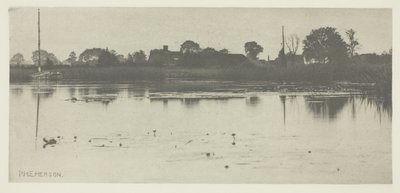 Der Rand des Sees von Peter Henry Emerson