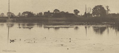 Der Rand des Sees von Peter Henry Emerson