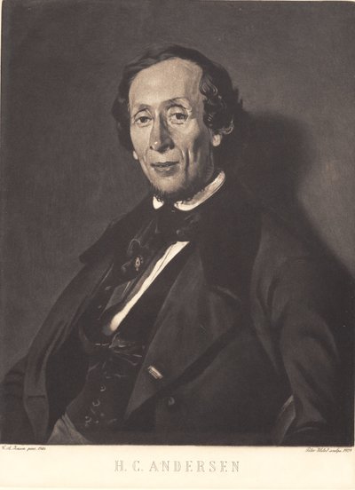 H.C. Andersen von Peter Vilhelm Ilsted