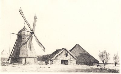 Mühle und Ziegelei von Peter Vilhelm Ilsted