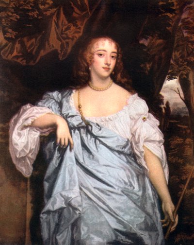 Elizabeth Bagot, Gräfin von Falmouth, um 1670er Jahre von Peter Lely