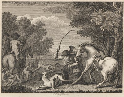 Der Hund und der Jäger von Peter Mazell