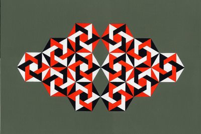 Hexagramme, 2009 von Peter McClure