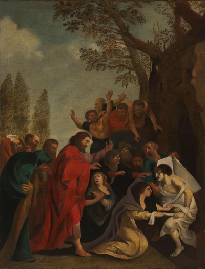 Die Auferweckung des Lazarus von Peter Paul Rubens (after)
