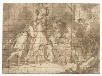 Anbetung der Hirten von Peter Paul Rubens (school of)
