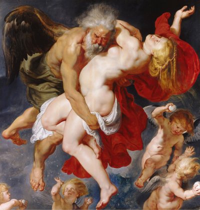 Boreas entführt Orithyia, um 1615 von Peter Paul Rubens