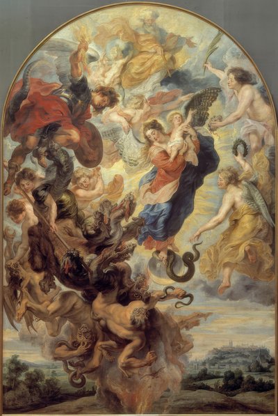 Das apokalyptische Weib von Peter Paul Rubens