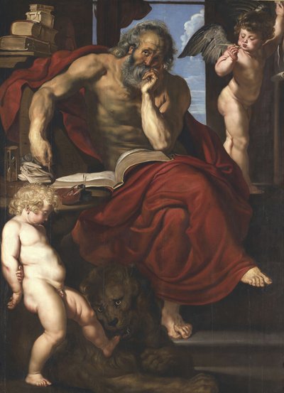 Der heilige Hieronymus von Peter Paul Rubens