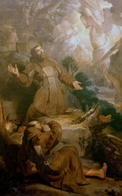 Die Stigmatisation des hl. Franziskus von Peter Paul Rubens