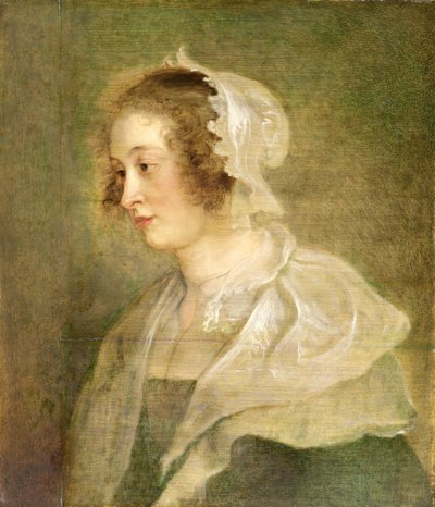 Kopf einer jungen Frau von Peter Paul Rubens