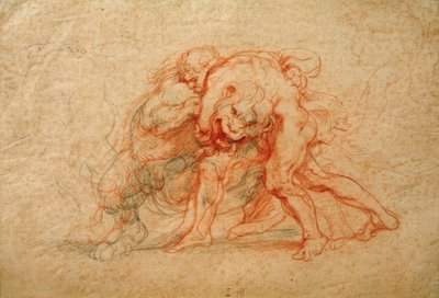 Herkules und der Nemeische Löwe von Peter Paul Rubens