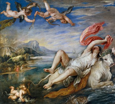 Der Raub der Europa von Peter Paul Rubens