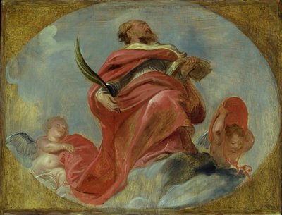 St. Albert von Löwen von Peter Paul Rubens