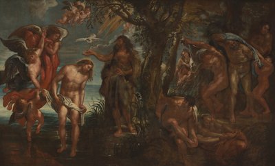 Die Taufe Christi von Peter Paul Rubens