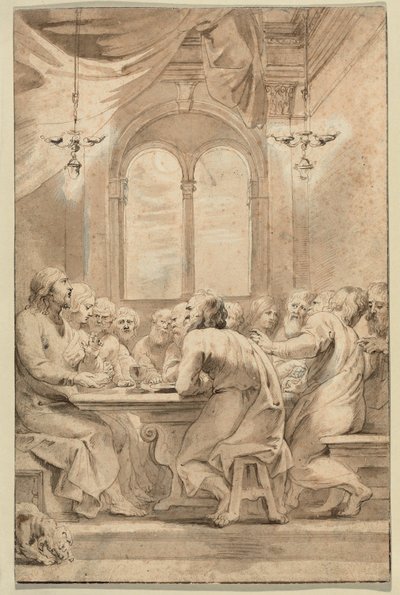 Das letzte Abendmahl von Peter Paul Rubens