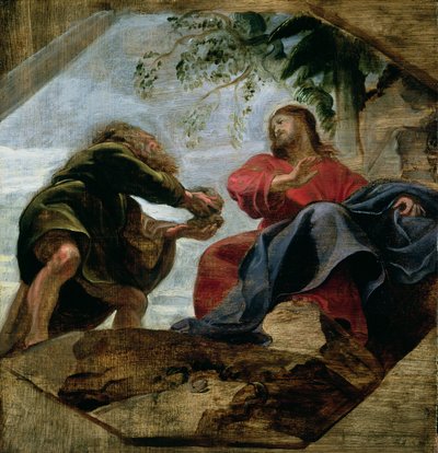 Die Versuchung Christi, 1620 von Peter Paul Rubens